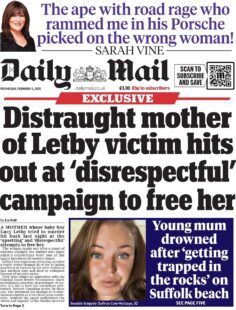 Distraught mother of Letby victim hits out at disrespectful campaign to free her