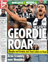 Newcastle 2 Arsenal 0 – Geordie roar