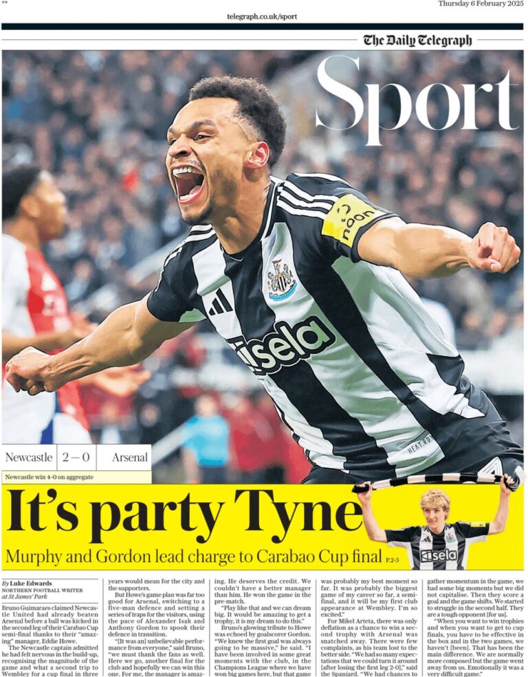 Newcastle 2 Arsenal 0 - It's party Tyne