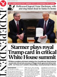 Starmer plays royal Trump card in critical White House summit