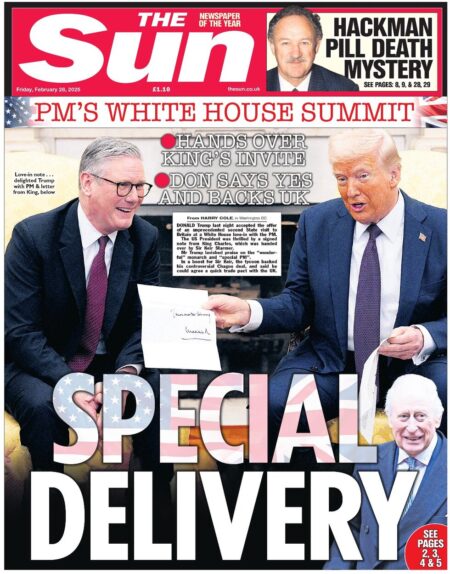 PM’s White House summit – Special delivery