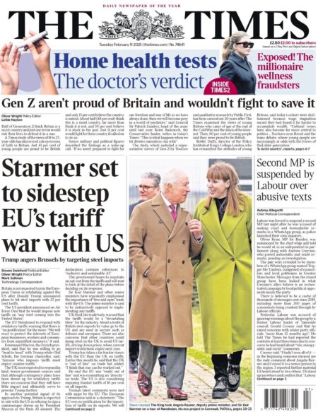 Starmer set to sidestep EU’s tariff war with US