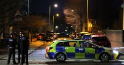 Man stabbed and another slashed during a large scale disturbance