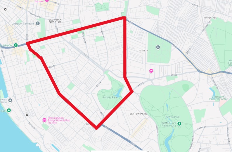 A Section 60 Order has been introduced after a large-scale disturbance in Toxteth