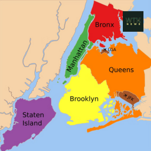 Where is the Bronx in New York - One of 5 boroughs that make up NYC