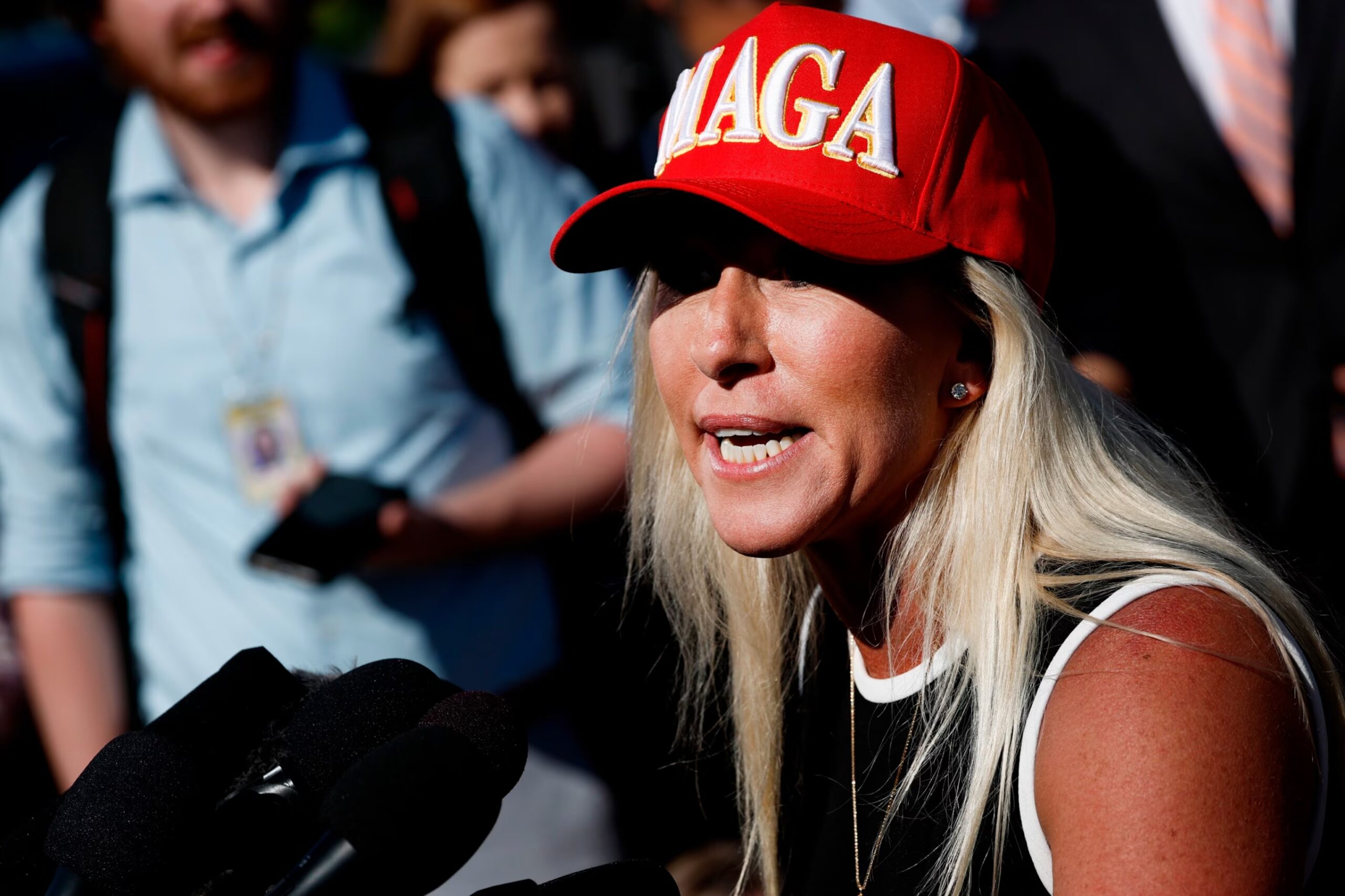 Who is MAGA's most aggressive woman Marjorie Taylor Greene