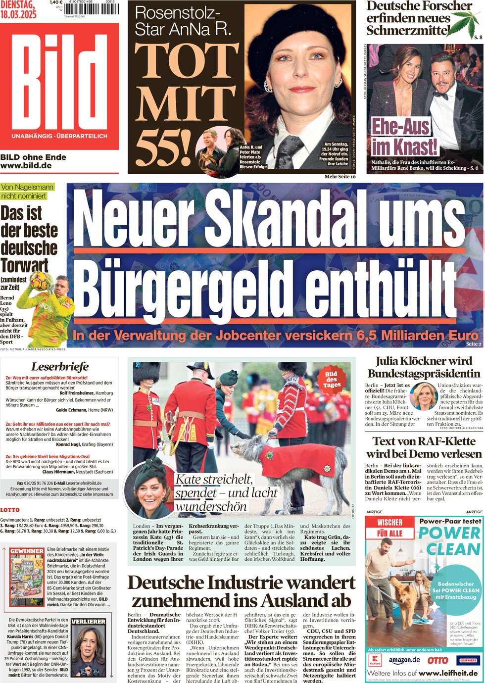 German newspaper Bild has covered the upcoming vote extensively 