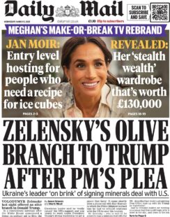 Zelensky’s olive branch to Trump after PM’s plea