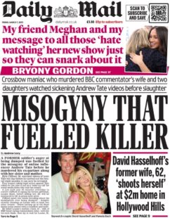 Misogyny that fuelled killer