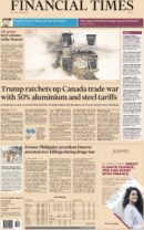 Trump ratchets up Canada trade war with 50% aluminium and steel tariffs