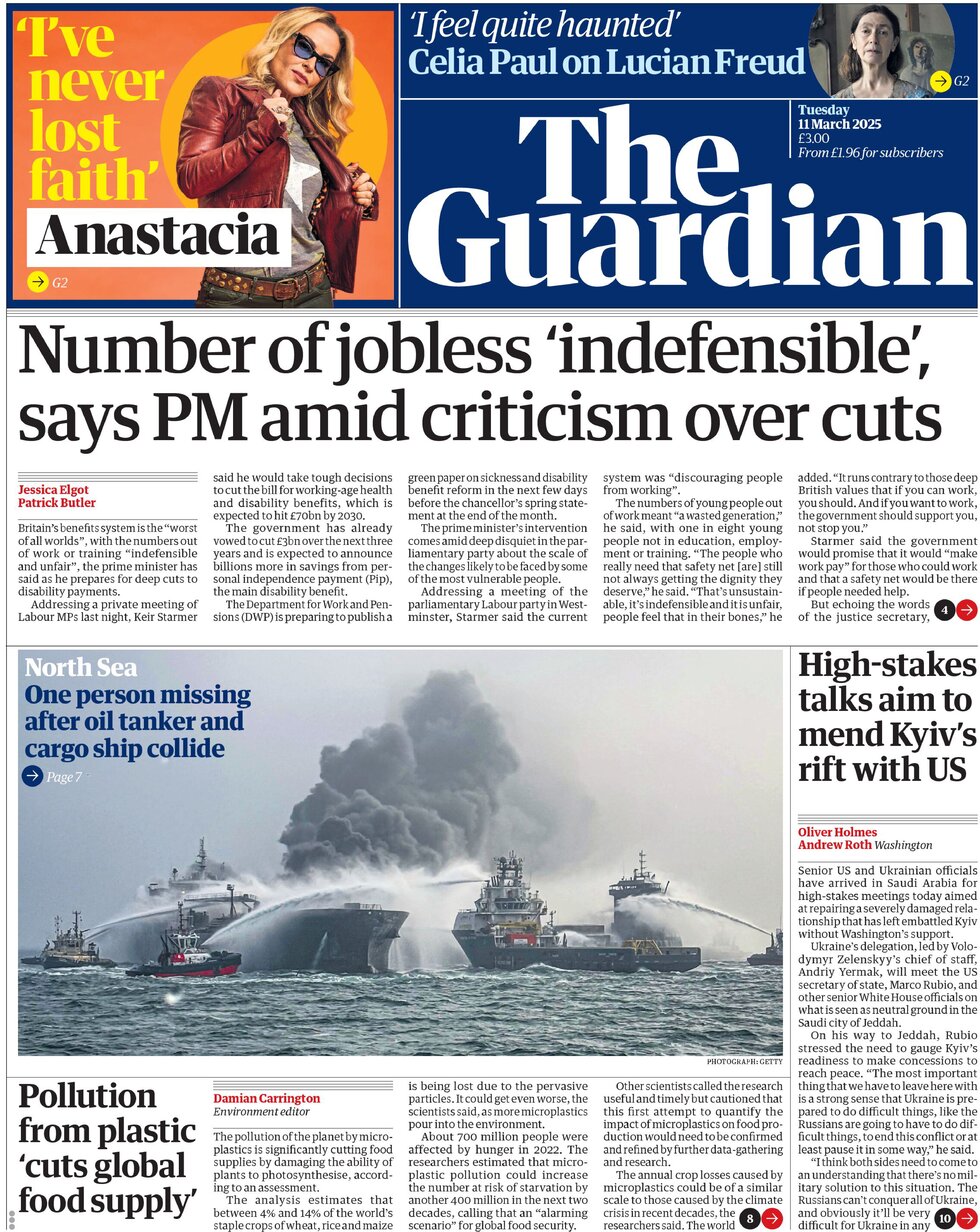 Number of jobless indefensible says PM amid criticism over cuts 