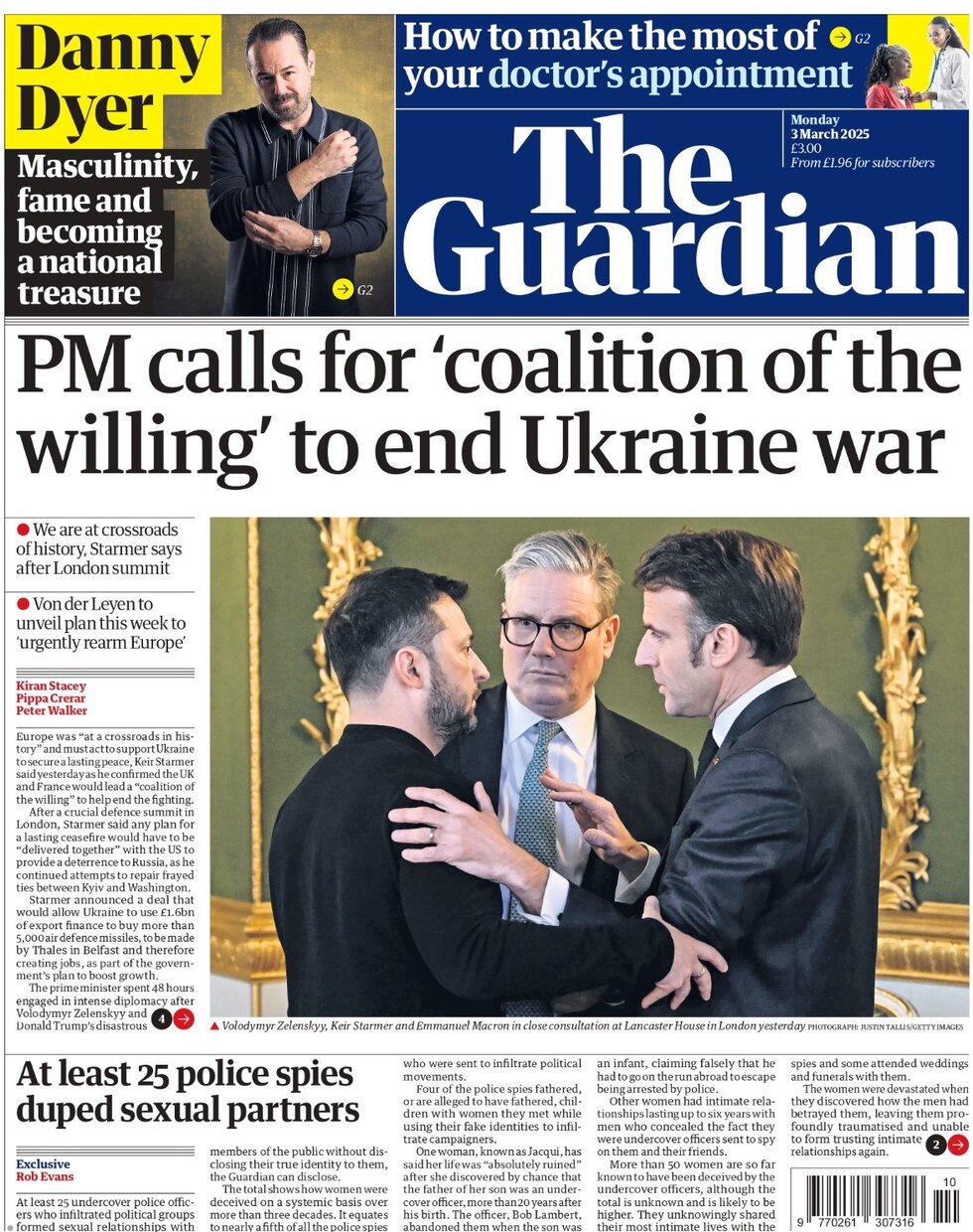 PM calls for coalition of the willing to end Ukrainian war 