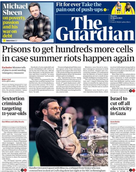 Prisons to get hundreds more cells in case summer riots happen again