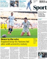 England keep Six Nations bid alive with seven-try victory