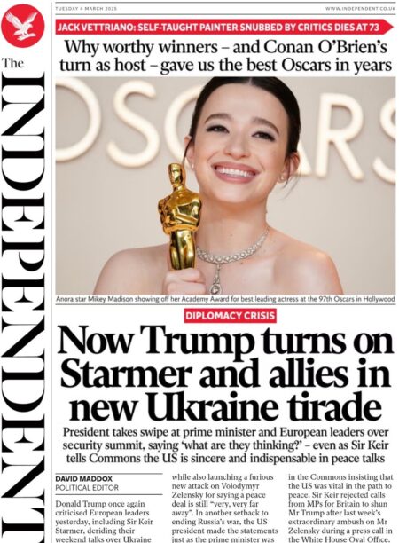 Now Trump turns on Starmer and allies in new Ukraine tirade