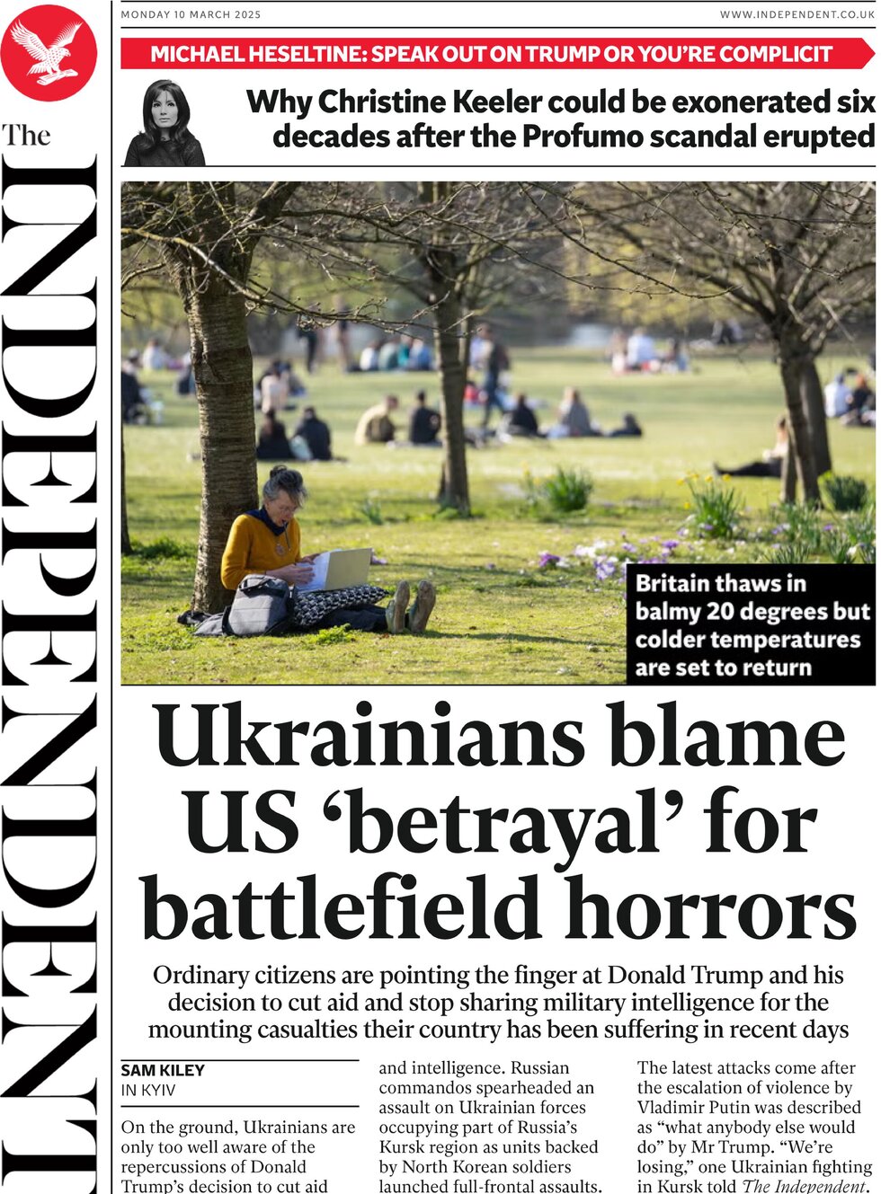 Ukrainians blame US betrayal for battlefield horrors