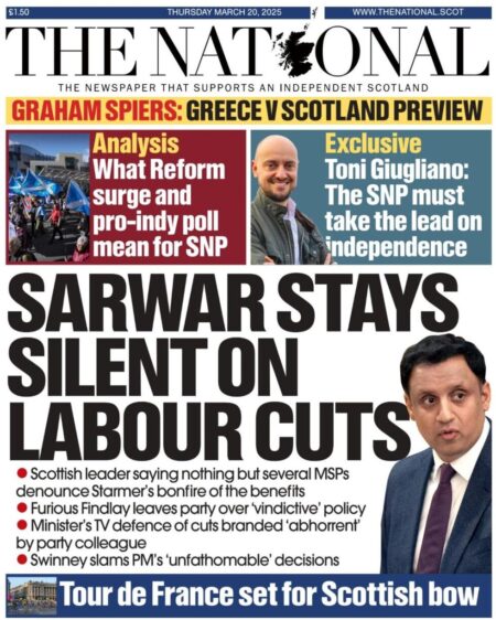 Sarwar stays silent on Labour cuts