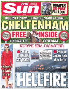 North Sea disaster: hellfire