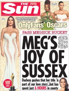 Meg’s joy of Sussex