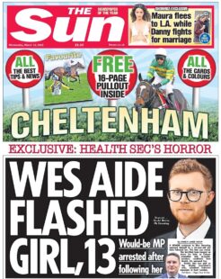 Wes aide flashed girl, 13