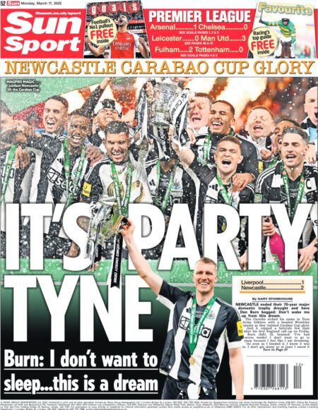 It’s party Tyne