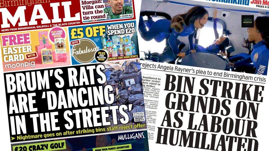 Birmingham bin strike grinds on as deal rejected