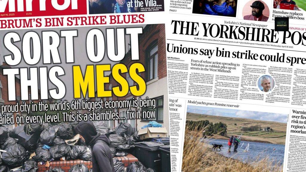 Birmingham bin strikes could spread across the country 