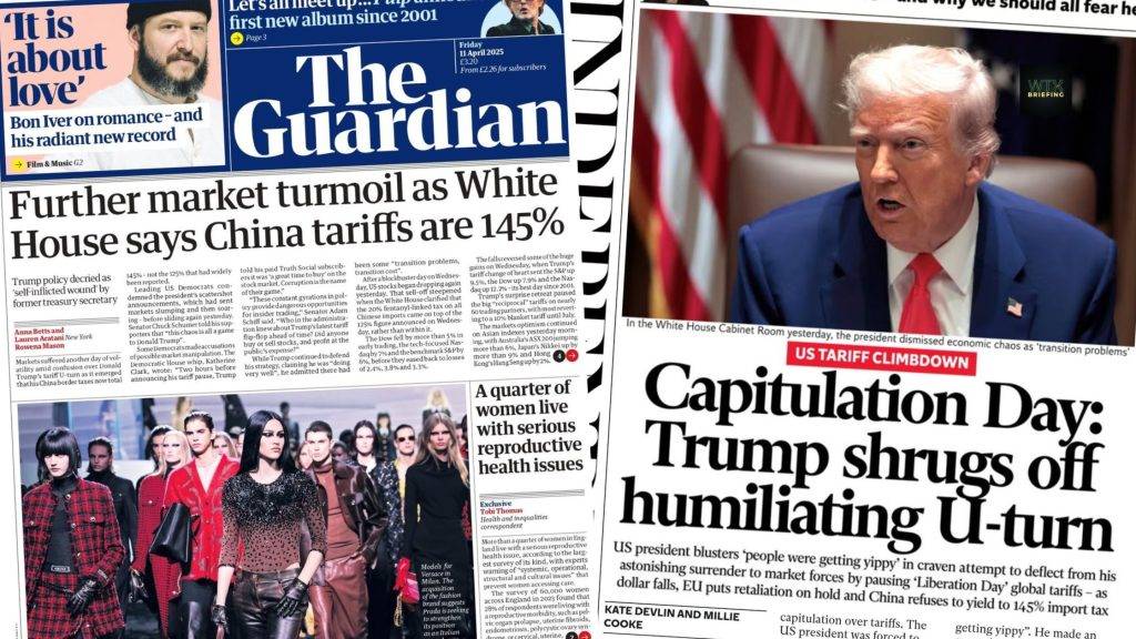 Further market turmoil from Trump tariffs