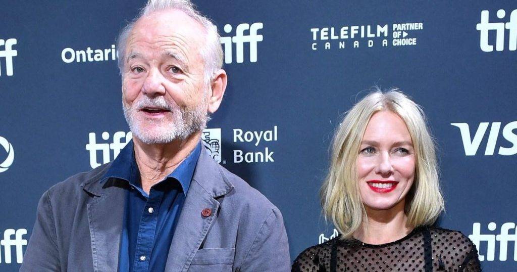 Furious TV viewers slate ‘gross’ Bill Murray over shocking Naomi Watts kiss