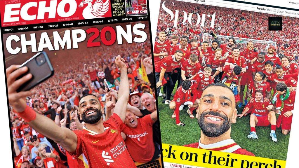 Liverpool win the Premier League Liverpool win the Premier League