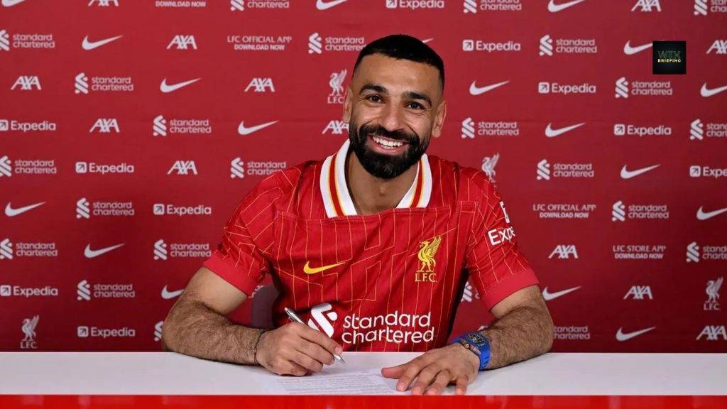 Mo Salah extends Liverpool contract