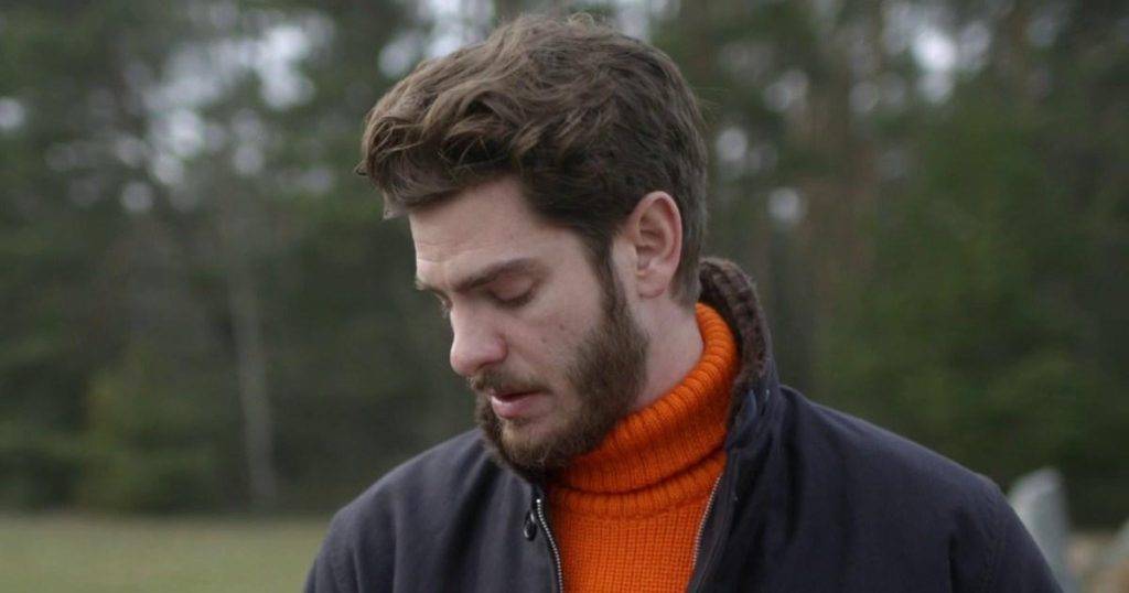 Andrew Garfield breaks down in tears at grave for his murdered ancestors