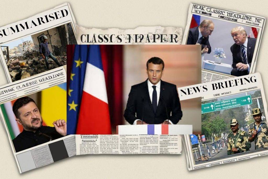 Israel Strikes Gaza, Modi wants war, Trump Slams Zelenskyy – World news today