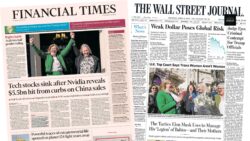 UK-US trade deal – Gold jumps to new high – Tech stocks sink 