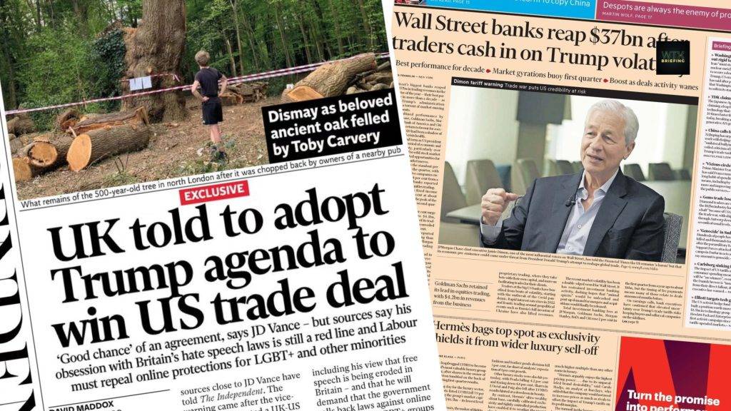 UK-US trade deal on the table as all eyes back on tariffs 
