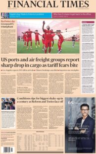 US ports and air freight groups report sharp drop in cargo as tariff fears bite