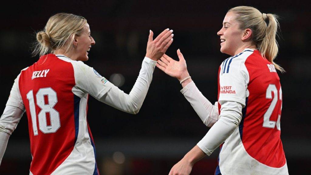 Arsenal’s Alessia Russo and Chloe Kelly fit for UWCL semifinal vs Lyon Arsenal’s Alessia Russo and Chloe Kelly fit for UWCL semifinal vs Lyon
