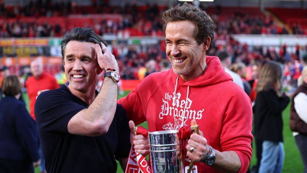 Wrexham promotion hero Sam Smith’s ‘kung-fu’ goal inspired by Ryan Reynolds Wrexham promotion hero Sam Smith’s ‘kung-fu’ goal inspired by Ryan Reynolds