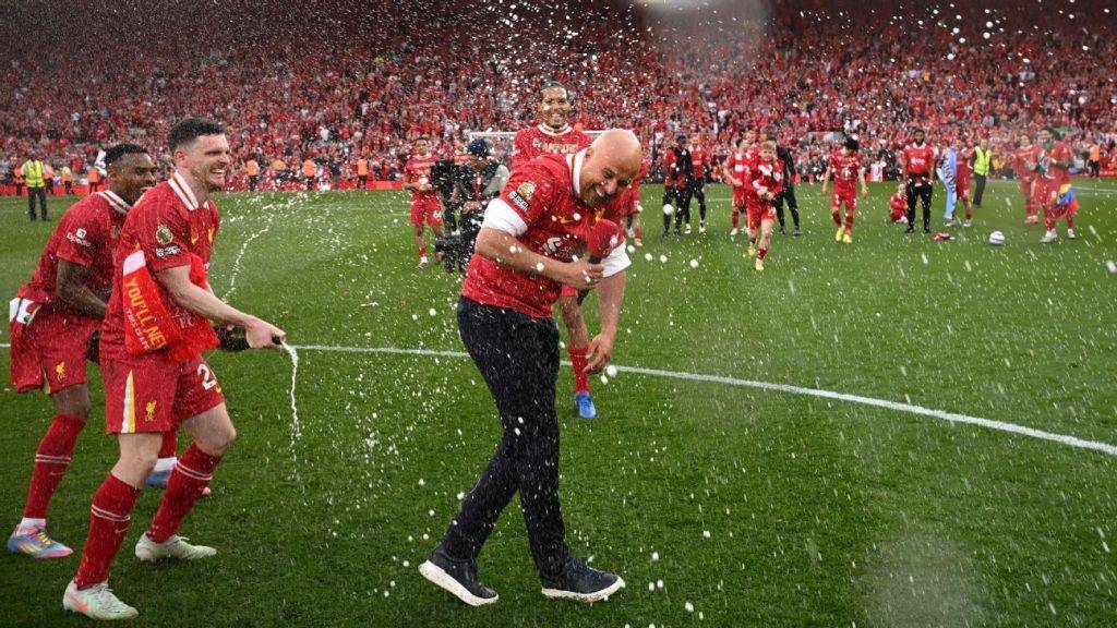 Liverpool waited 35 years to party as Premier League champs