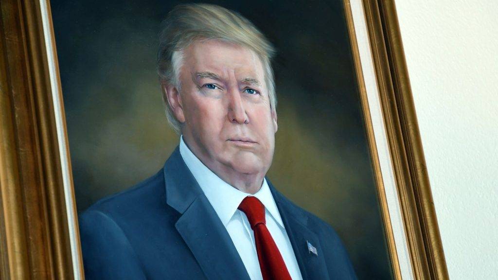 Artist behind Trump portrait criticised by president as ‘truly the worst’ says business ‘in danger of not recovering’