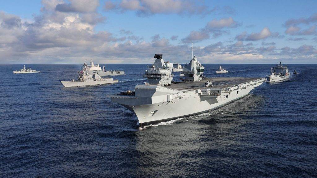 Royal Navy’s flagship HMS Prince of Wales begins eight-month deployment