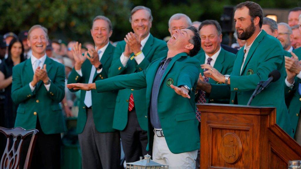 Rory McIlroy claims career grand slam with US Masters win