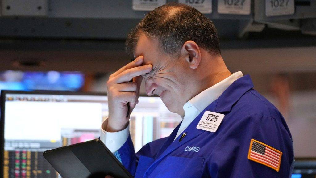 Stock markets suffer sharp drops after Donald Trump announces sweeping tariffs