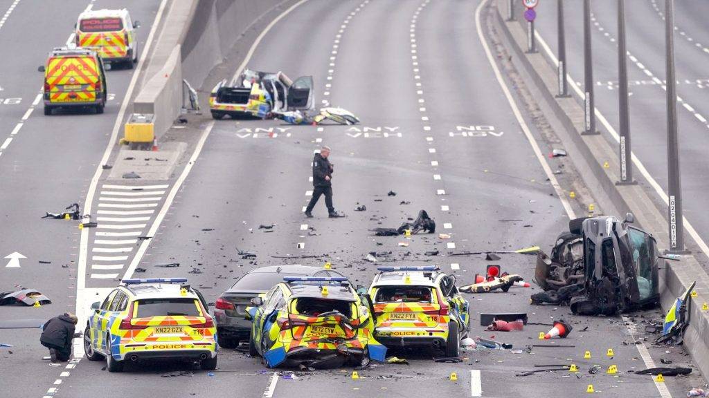 Man who was ‘on first date’ admits dangerous driving after crash involving five police cars on A1