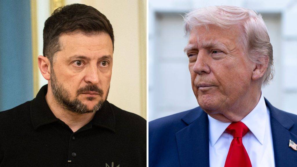 Trump accuses Zelenskyy of harming peace talks on Ukraine war and tells him to ‘get it done’