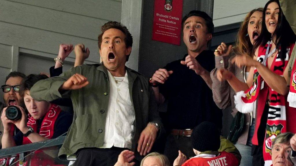 Wrexham promoted for third season in a row under Ryan Reynolds and Rob McElhenney Wrexham promoted for third season in a row under Ryan Reynolds and Rob McElhenney