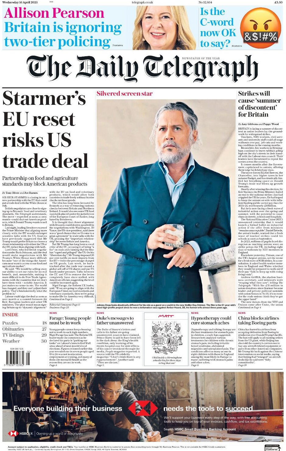 US tariffs - UK-US trade deal - Birmingham bin strikes 5 - WTX News Breaking News, fashion & Culture from around the World - Daily News Briefings -Finance, Business, Politics & Sports News Starmer's EU reset risks US trade deal
