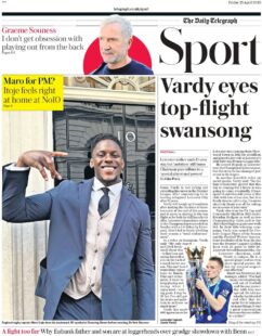 Vardy eyes top-flight swansong