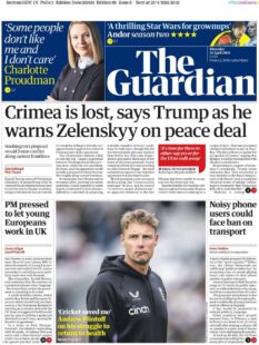 Crimea is lost says Trump as he warns Zelensky on peace deal