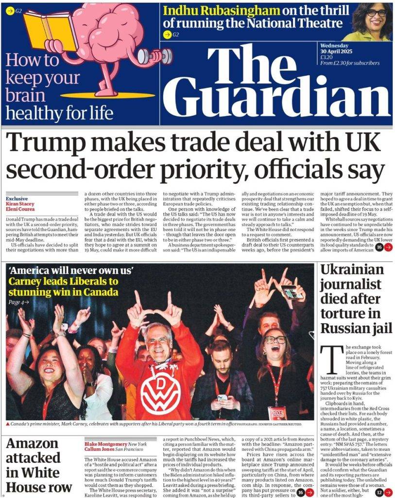 Mark Carney’s Liberals win pivotal Canadian election